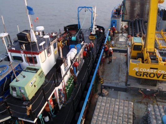 Unocal TRADING BAY OUTFALL REMEDIATION AND NEW DIFFUSER INSTALLATION 2009