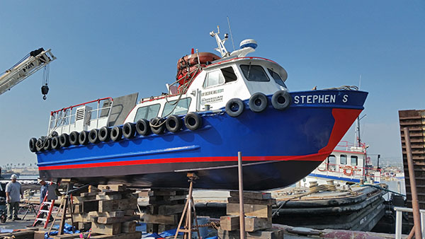 marine construction projects by American Marine Corporation in Alaska Hawaii and California