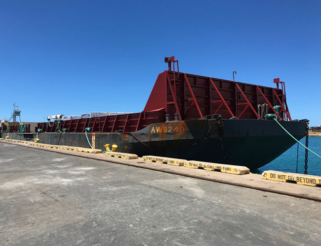 AWB 240 Flat Deck Barge