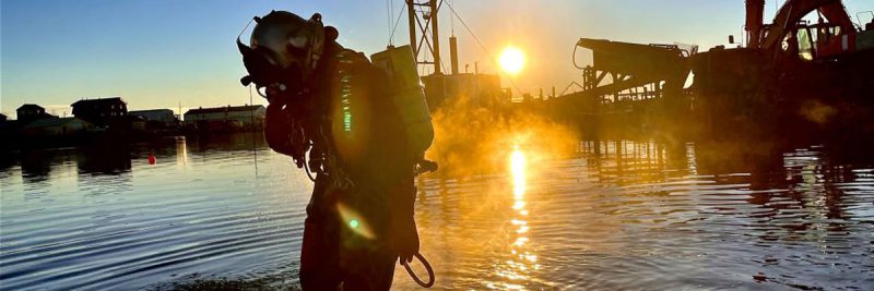 Nome, Alaska Boat Launch Replacement commercial diving operations