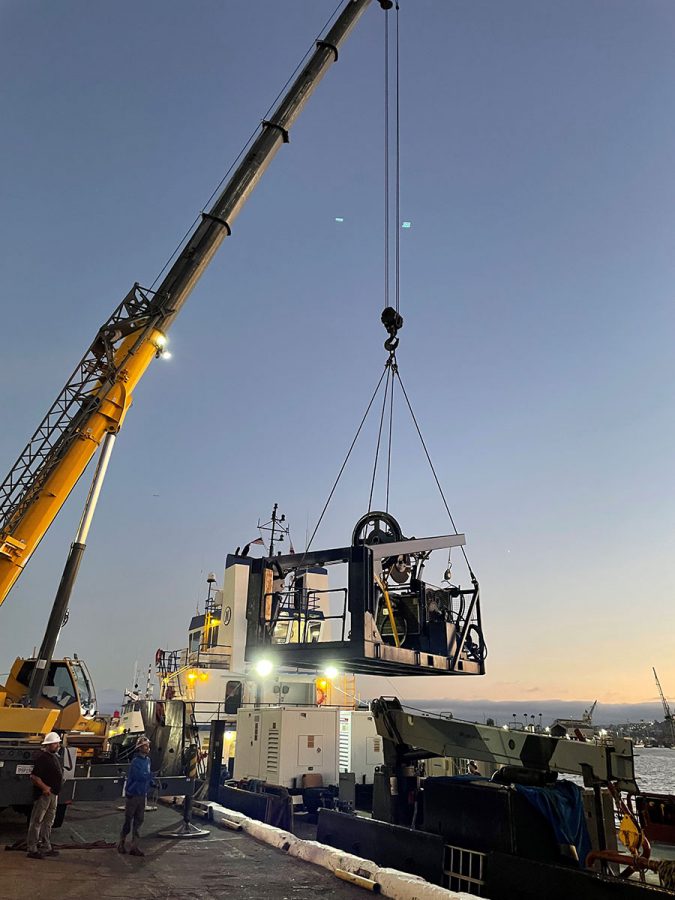 Subsea Fiber Optic Cable Installation