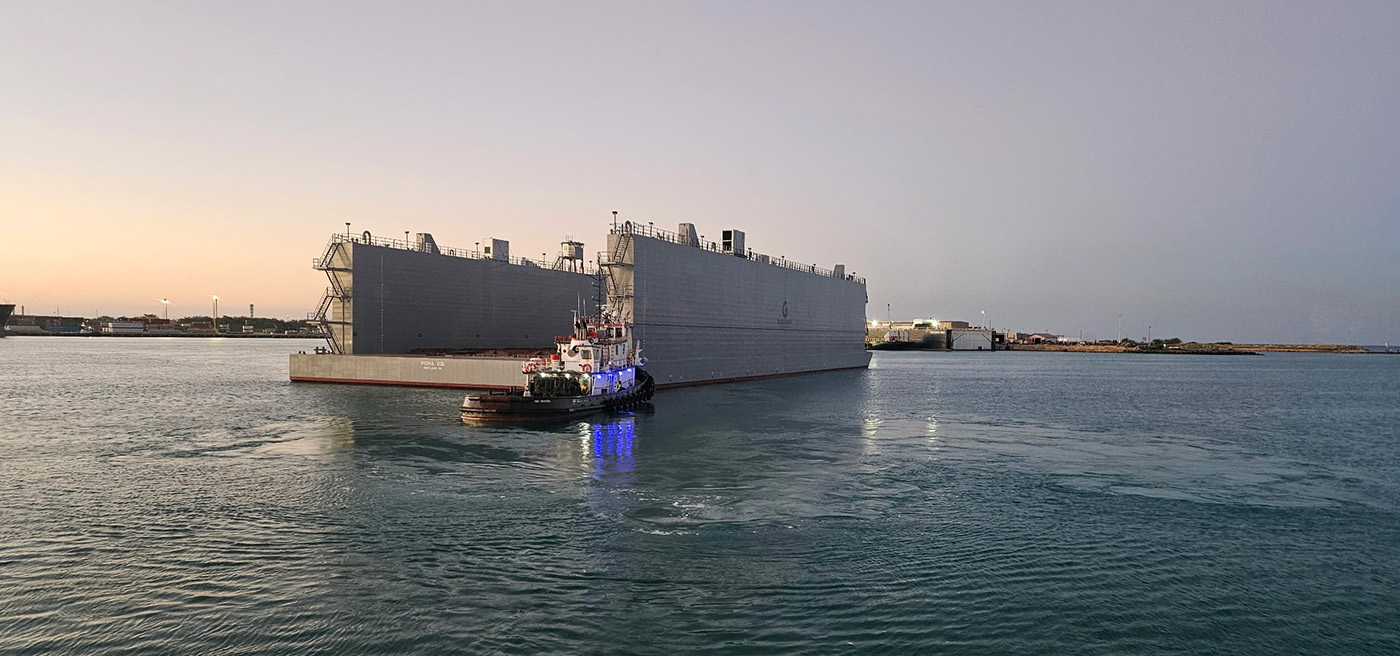 American Marine Corporation provides ocean transportation for industrial equipment and construction projects.