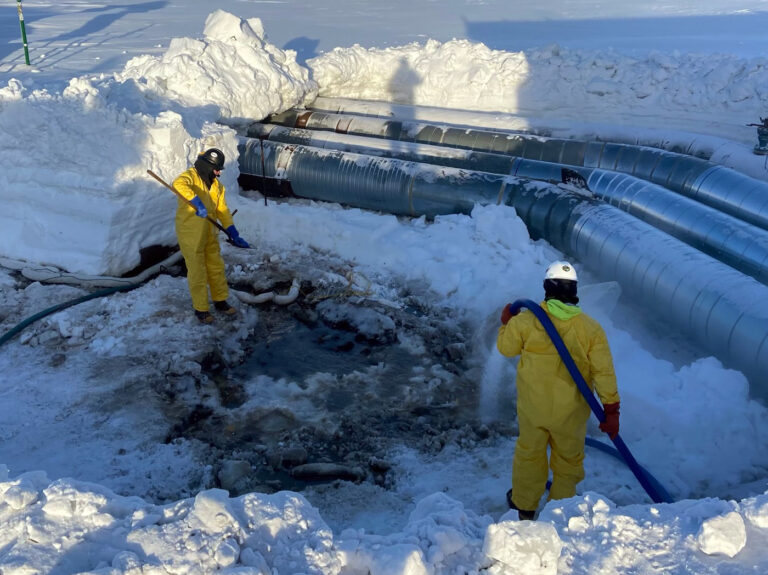 Emergency oil spill response in Alaska with PENCO