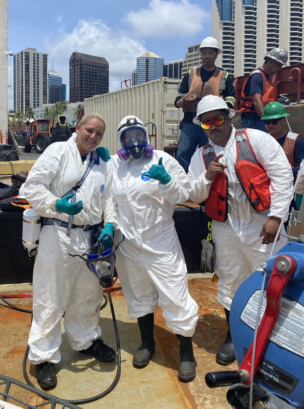 PENCO environmental cleanup and response team